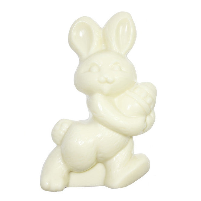 White Chocolate Rabbit with Egg - Rosalind Candy Castle Fundraising Page