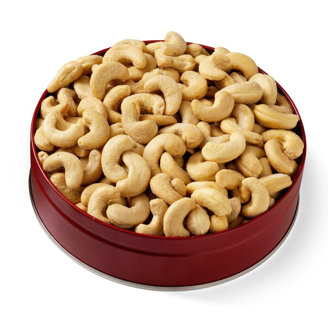 Fresh Roasted Cashews in a Tin 1lb