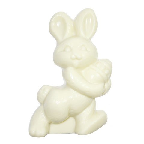 White Chocolate Rabbit with Egg