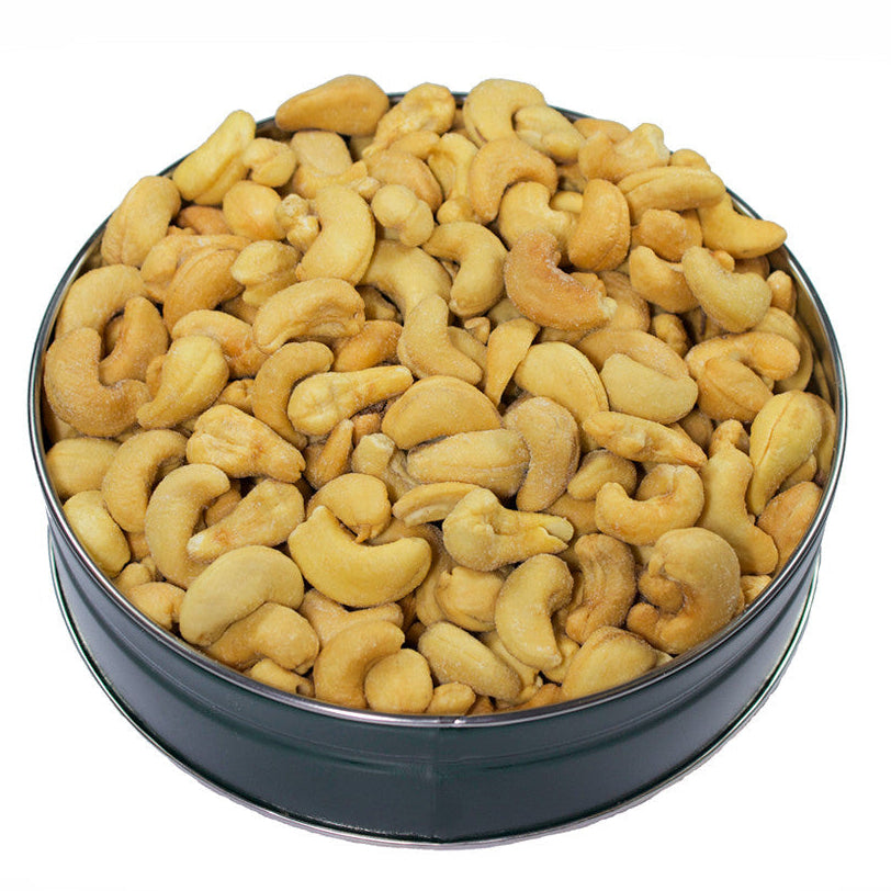 Fresh Roasted Cashews in a Tin 1lb - Rosalind Candy Castle Fundraising Page