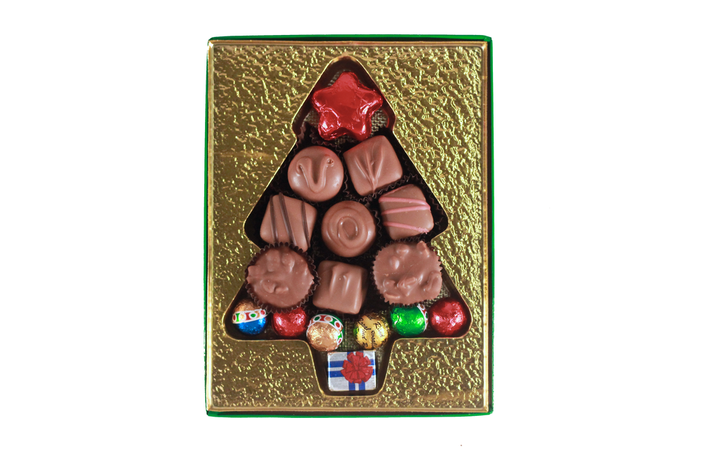 Christmas Tree Box with Assorted Chocolates