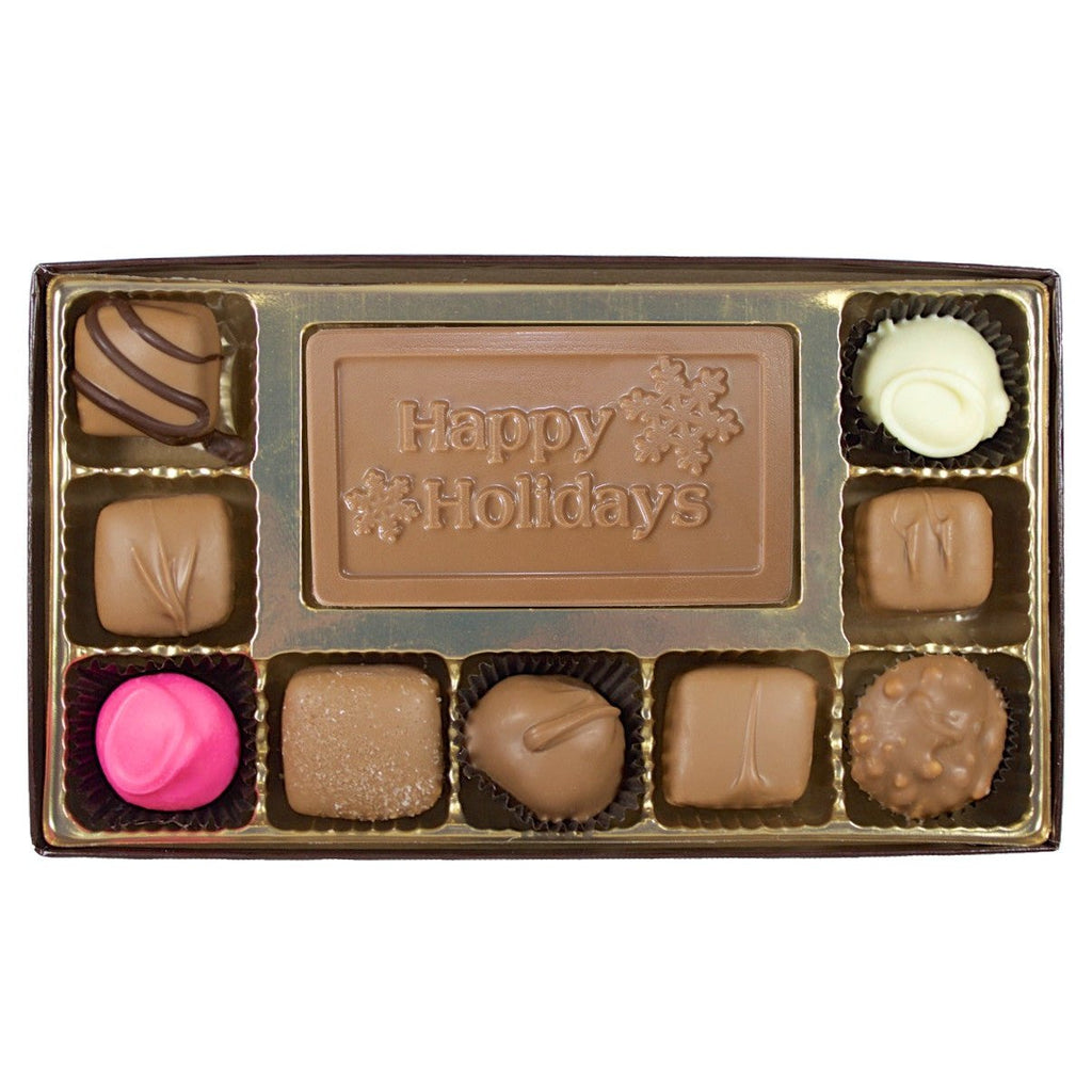 Happy Holidays 10 Piece Gift Box