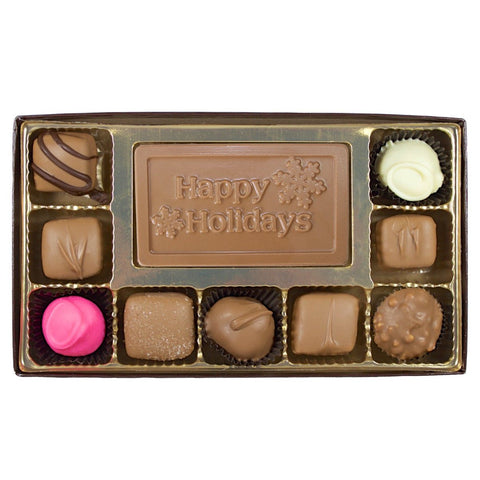 Happy Holidays 10 Piece Gift Box